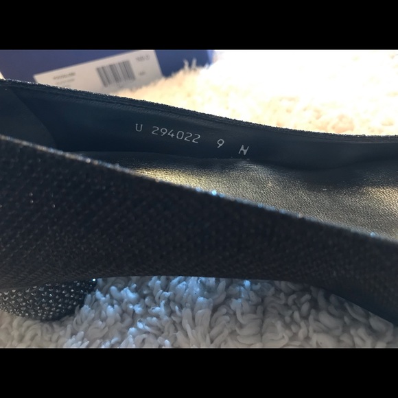 Stuart Weitzman Pocoglobe in Black Noir Size 9N - Picture 10 of 14
